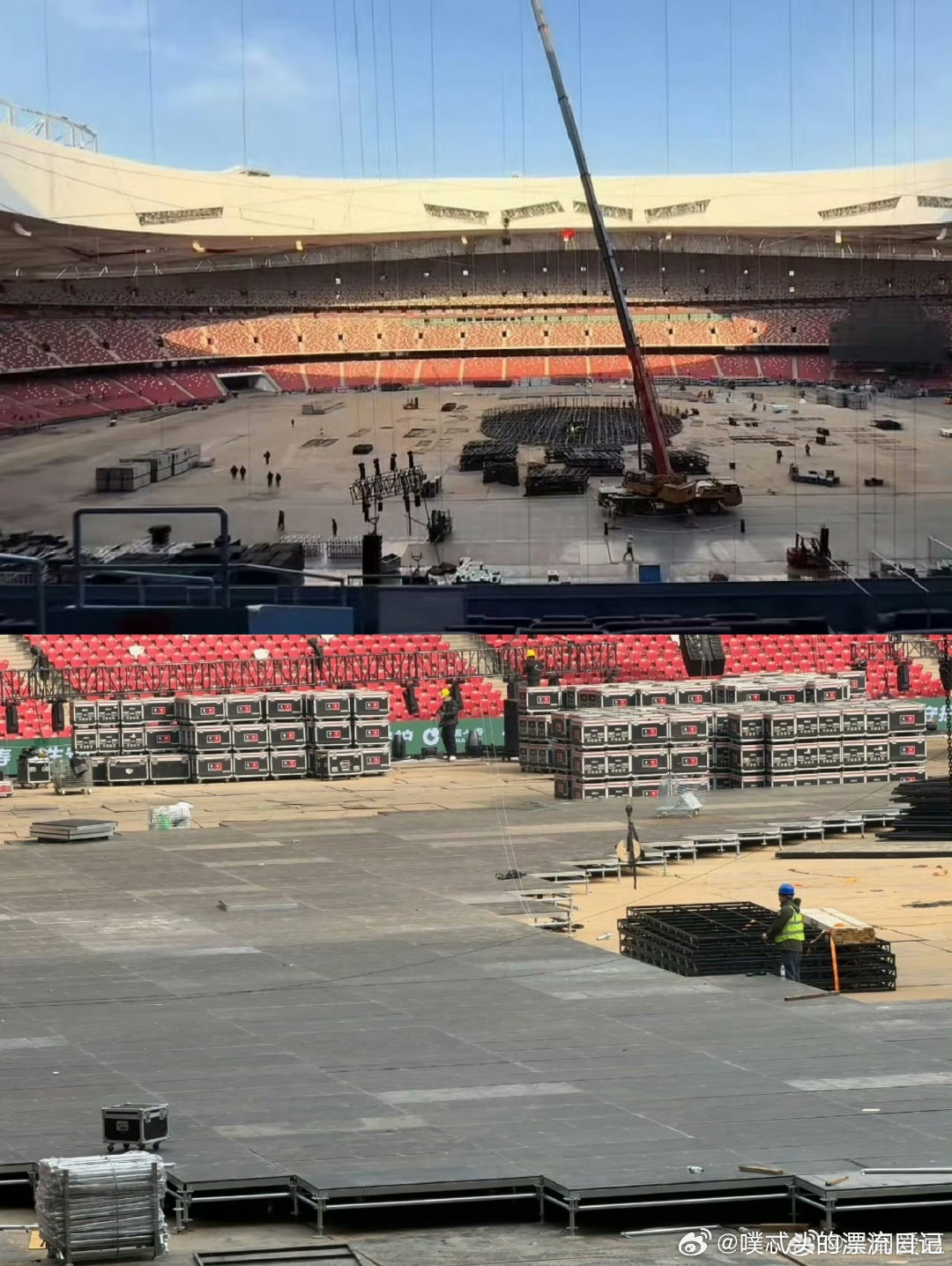 张杰在鸟巢搞上装修了网传26年鸟巢装修原来是张杰 用心搭建音乐殿堂，用声线温暖万