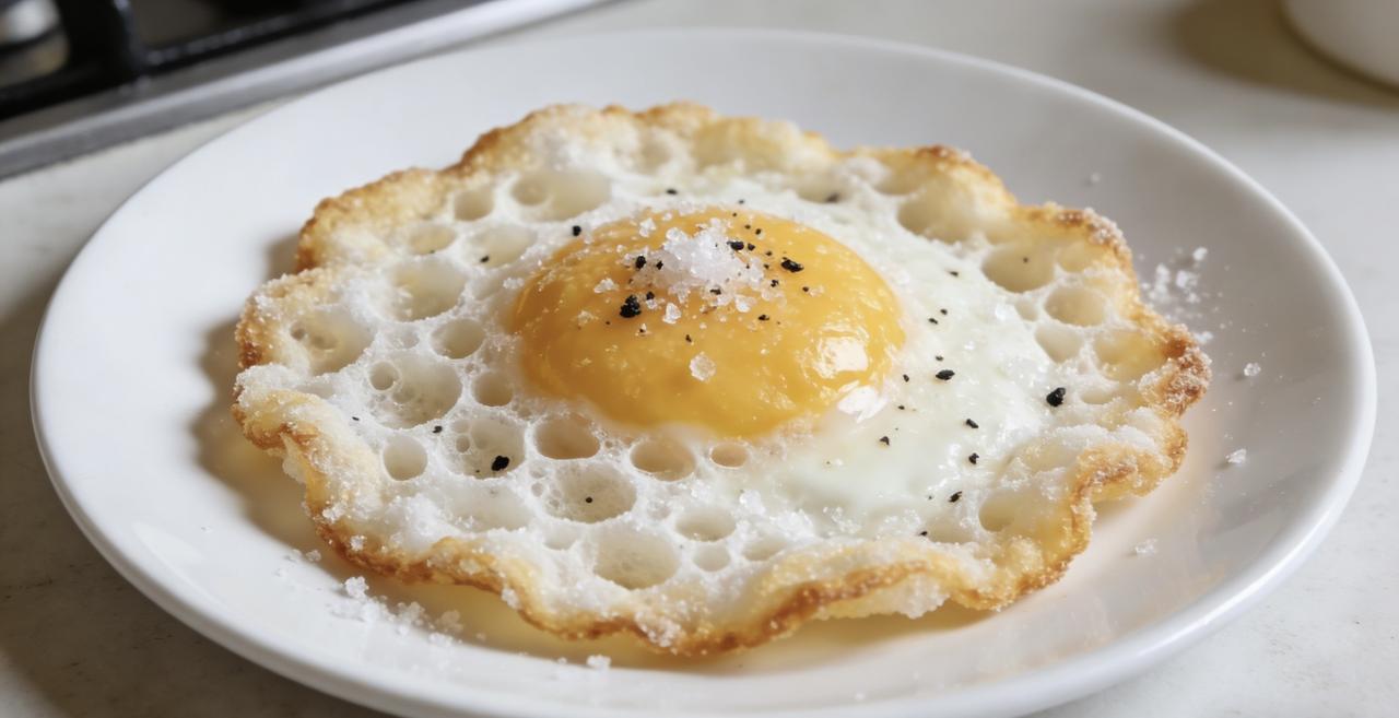 冷冻鸡蛋再煎，没想到好吃到尖叫！口感颠覆认知我敢说，这是鸡蛋最魔幻的吃法！把