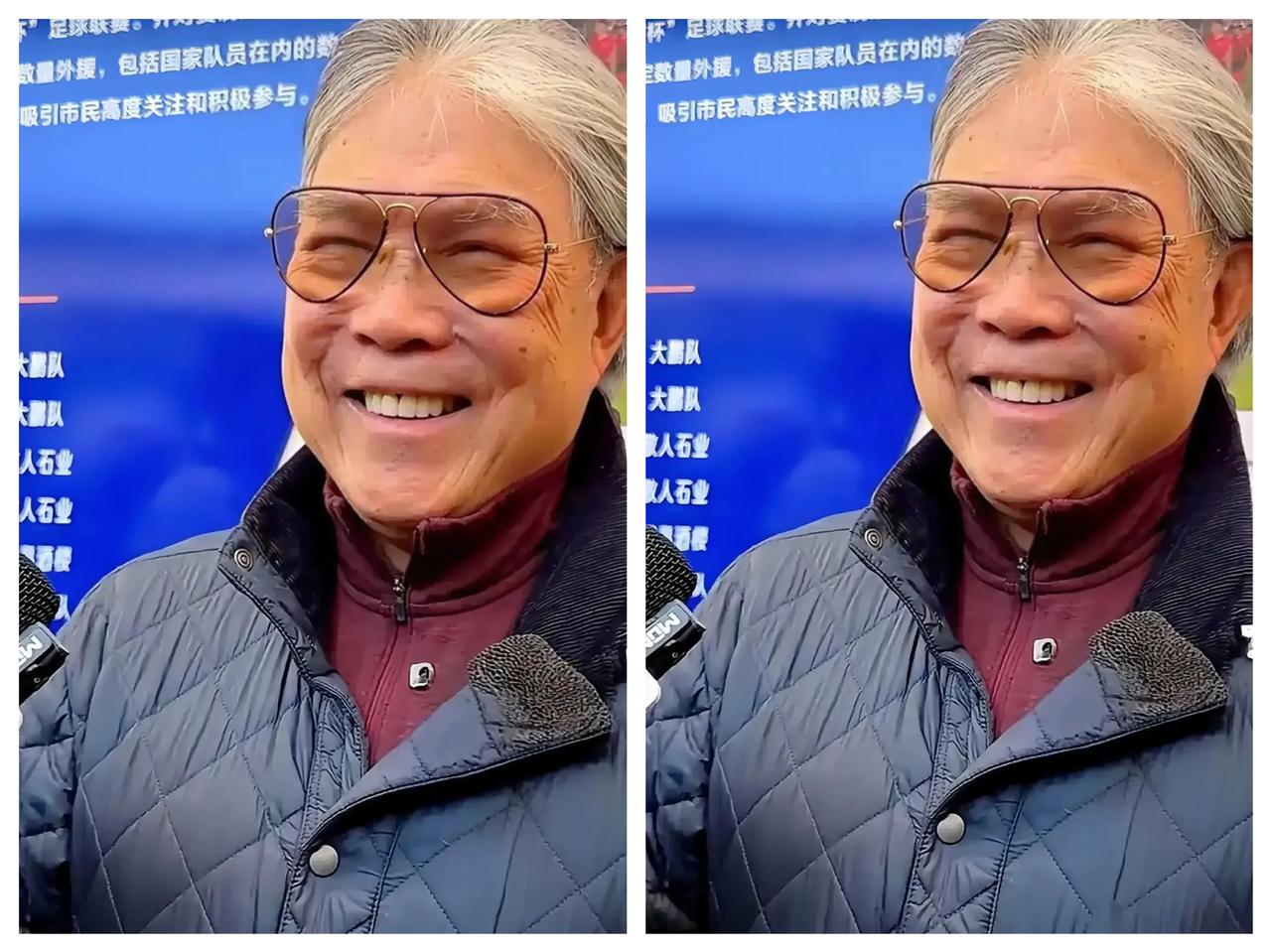 12岁摘冠军，爷爷哭了78岁的霍震霆，当众红了眼眶。只因为孙子霍中曦游了