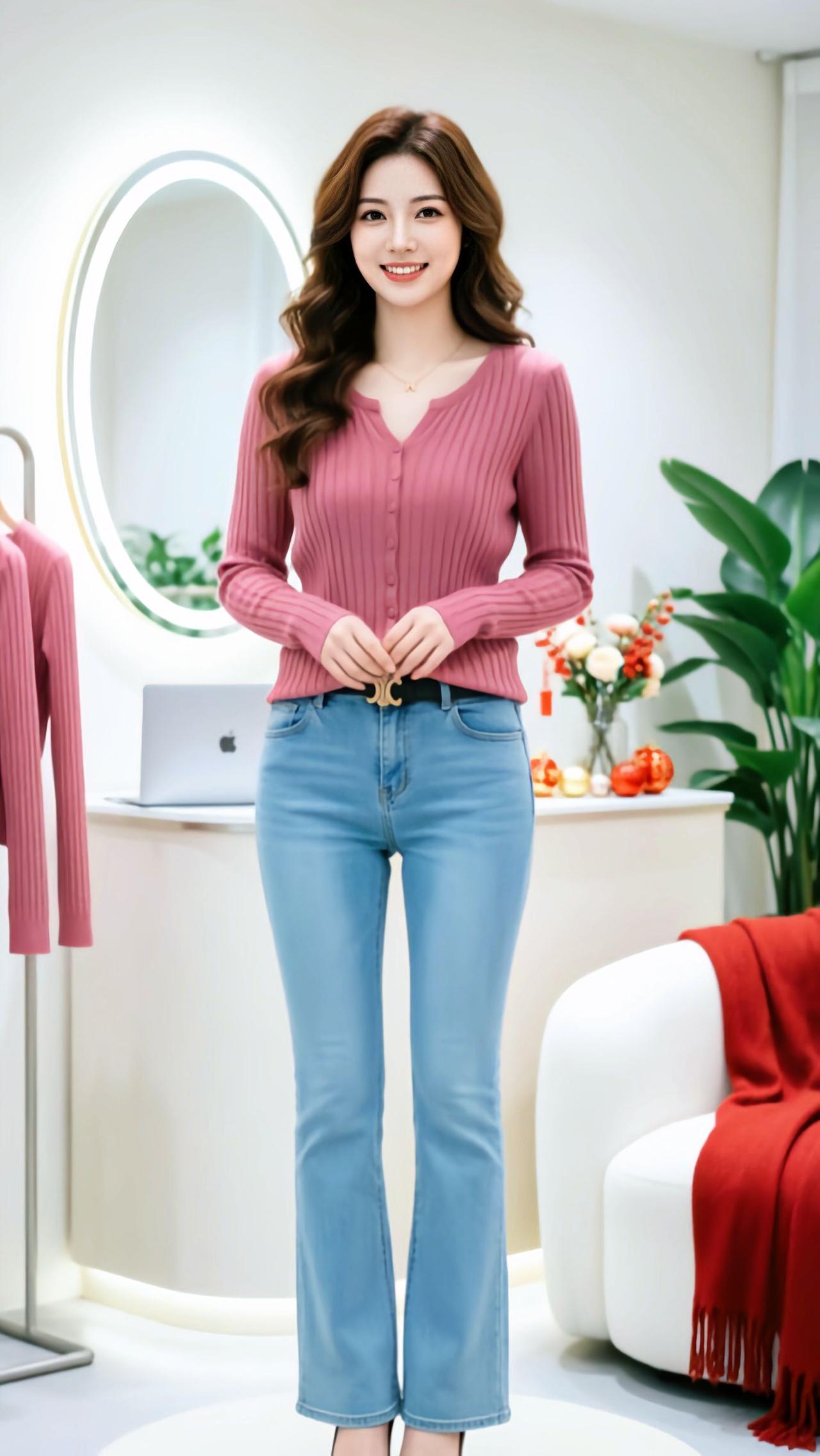 每日搭配分享👗时尚穿搭针织打底小衫女装打底衫每日分享