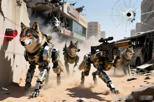 ☔一年造百台？揭秘“机器狼”量产真相：核心技术国产化，专治各种不服。央