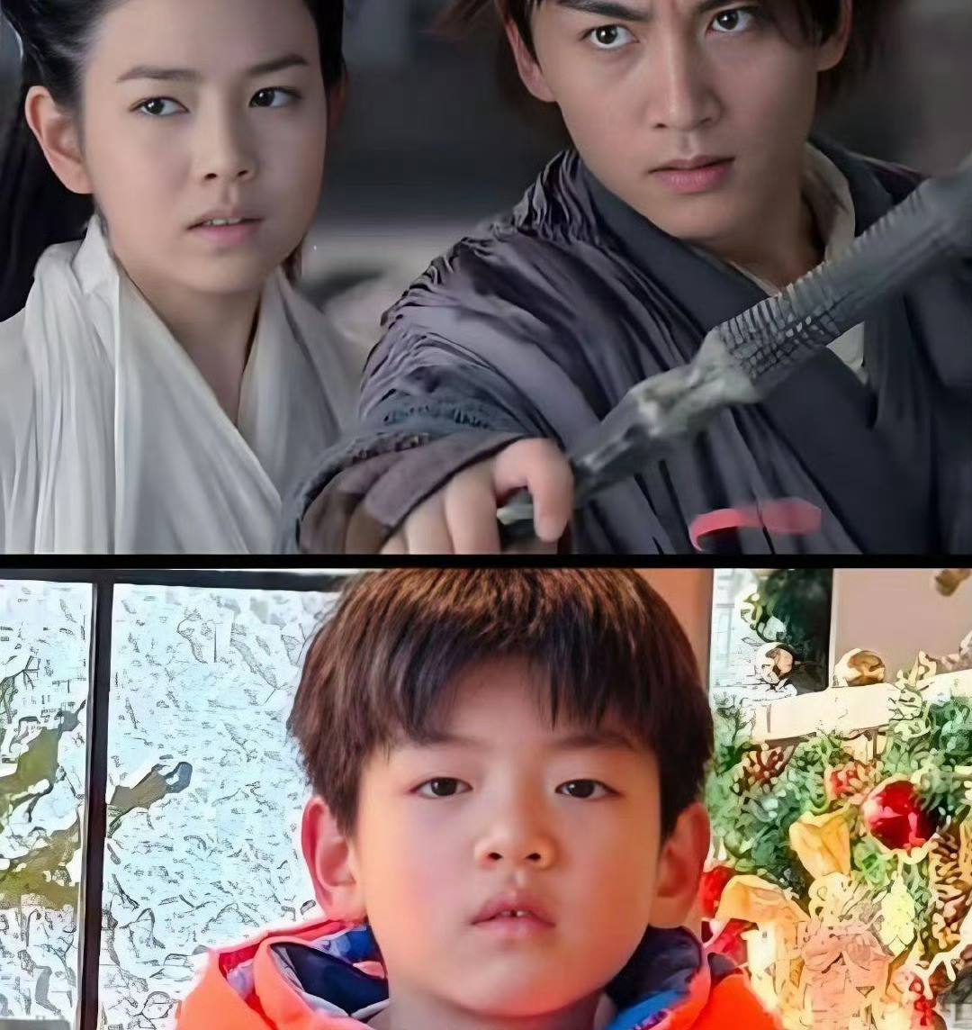 果然面相就是会骗人的，陈晓和陈妍希的儿子星星就是个例子。9岁的小星星虽说是个小朋