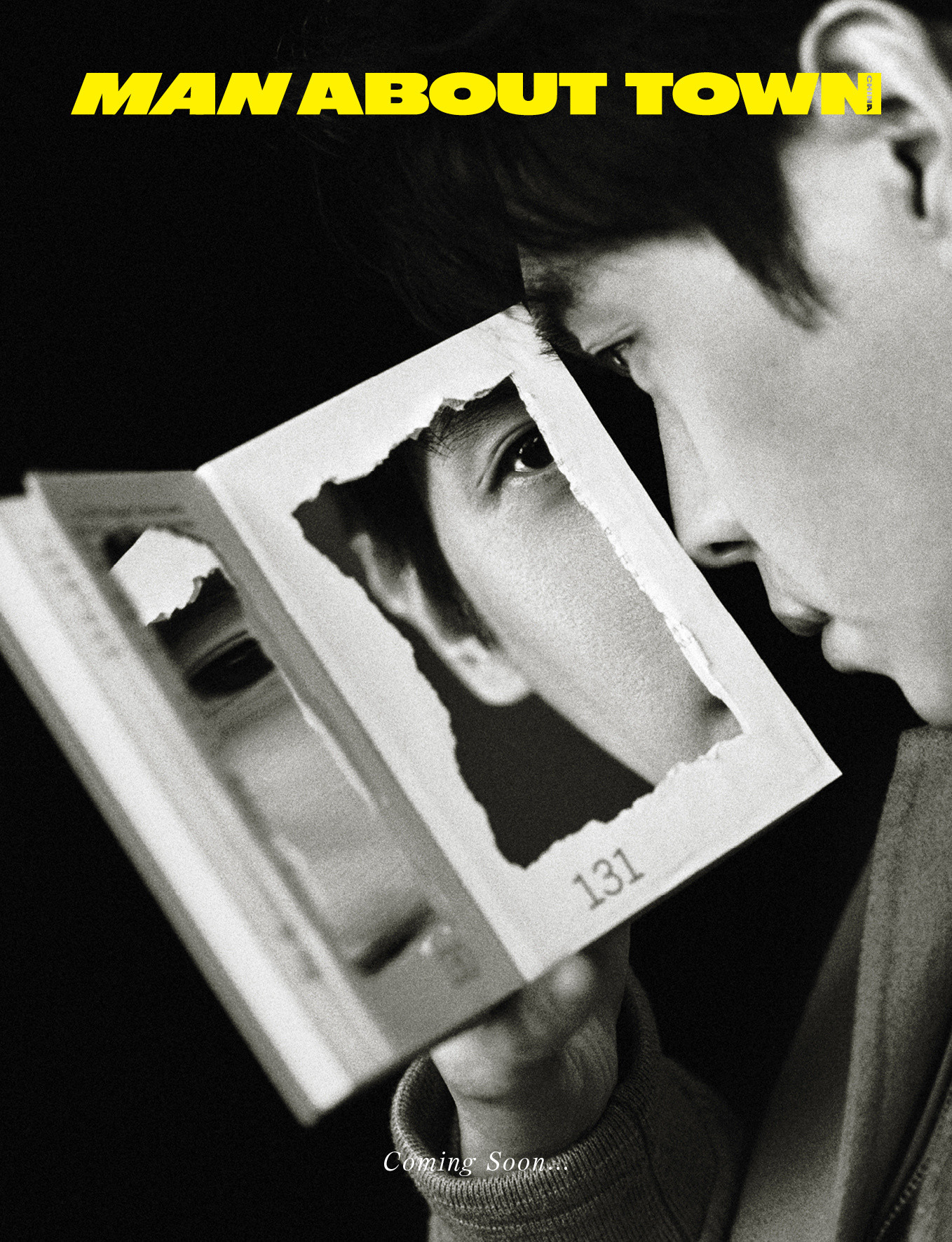 实力与质感双在线！张若昀登《ManAboutTown》新刊封面，复古大衣搭配