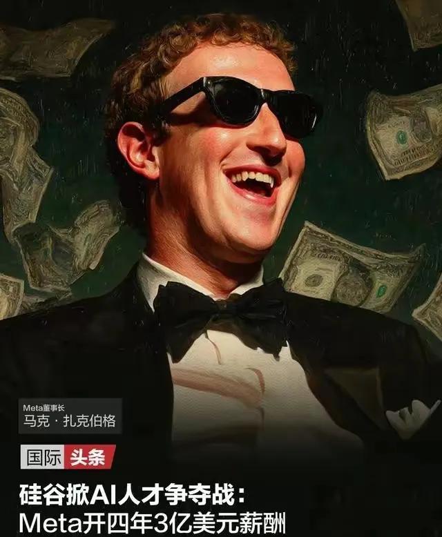 尝到AllinAI甜头的脸书老板扎克伯格继续暴走，近期扎克伯格在硅谷挖人挖