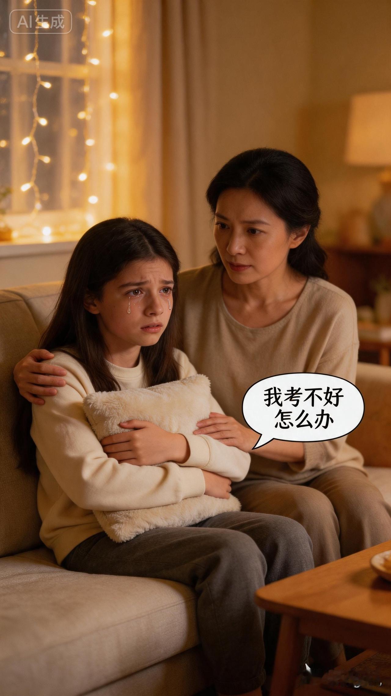 “我考不好怎么办？”家长怎么回答很重要。临近中考了，有的孩子对于考