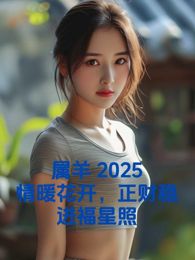 属羊2025：情暖花开，正财稳进福星照