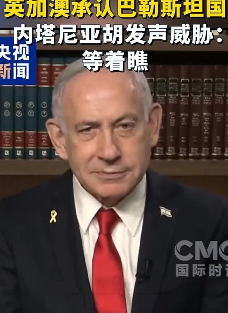 内塔尼亚胡对英国、加拿大和澳大利亚等国发出了威胁。内塔尼亚胡继对中国发出