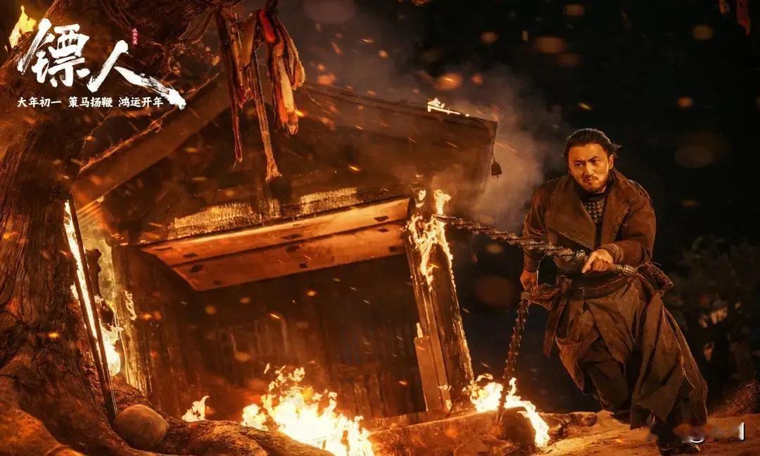 谢霆锋为演《镖人》里的阿相，三个月把自己活成漫画人物。40天不洗脸不刮胡，每