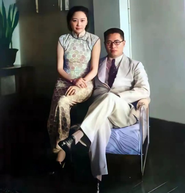 宋子文的妻子有多美？看了二人合影，网友：这才是豪绅配美人啊！