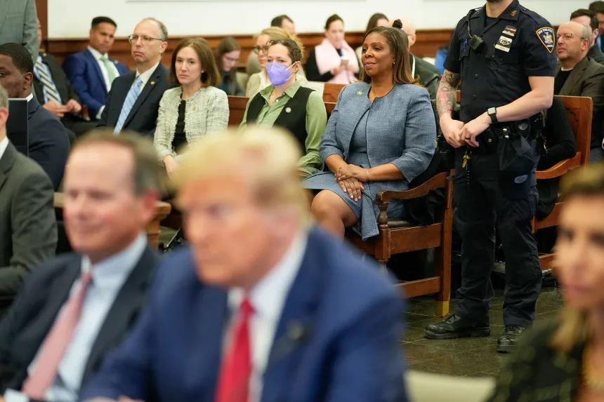 司法对决升级！起诉特朗普的纽约女检察长，如今反被美国司法部起诉美国司法部近日