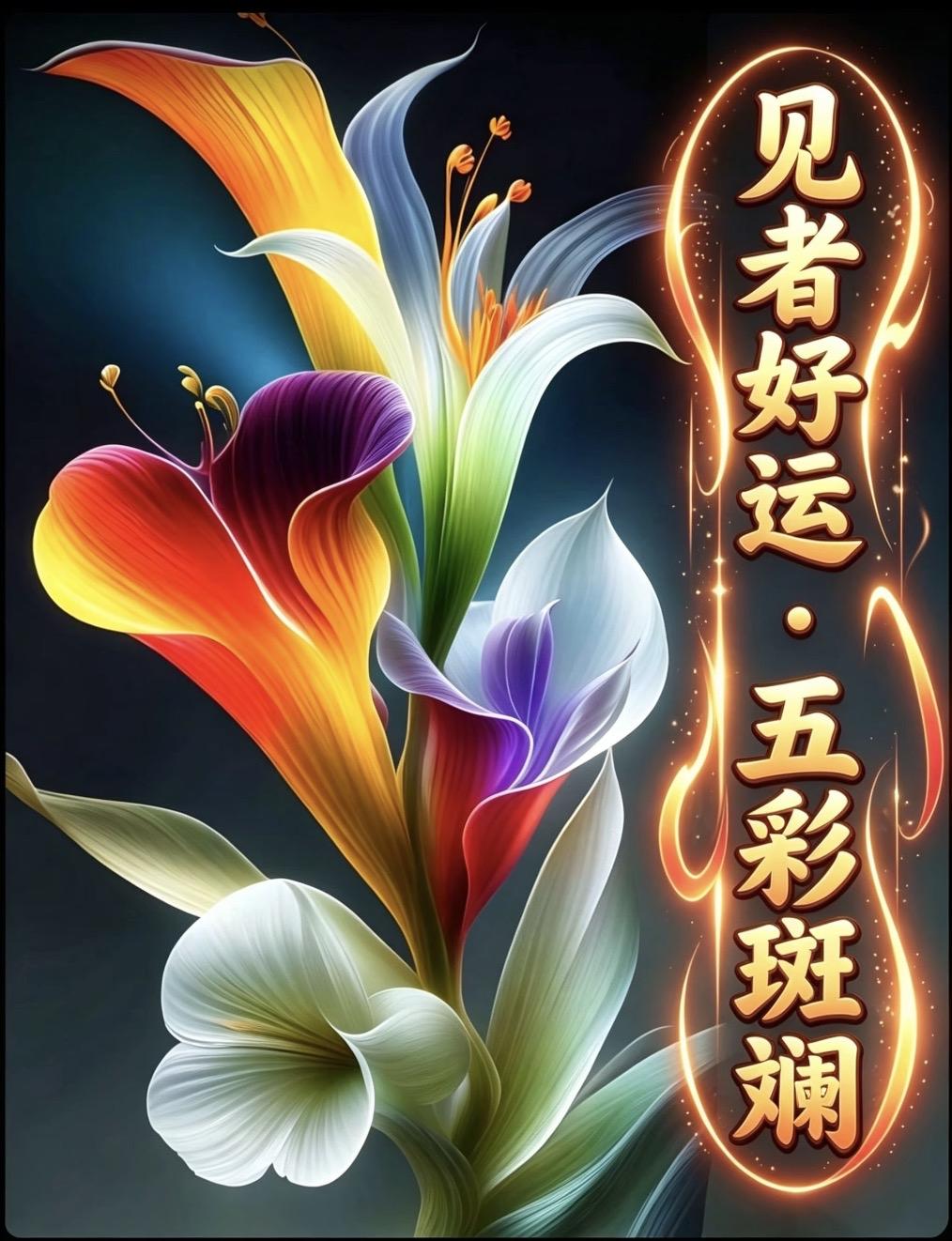 大自然界打翻了调色盘，泼洒出一场超现实的繁花盛宴。从霓虹流转的梦幻百合，