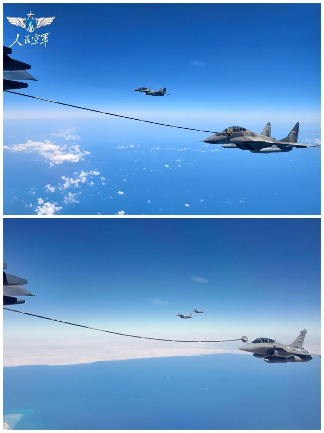 “埃及会买6架运-20加油机？”对于中国空军油运-20加油机为埃及空军的法国阵风