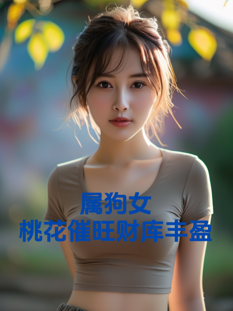 属狗女：桃花催旺财库丰盈