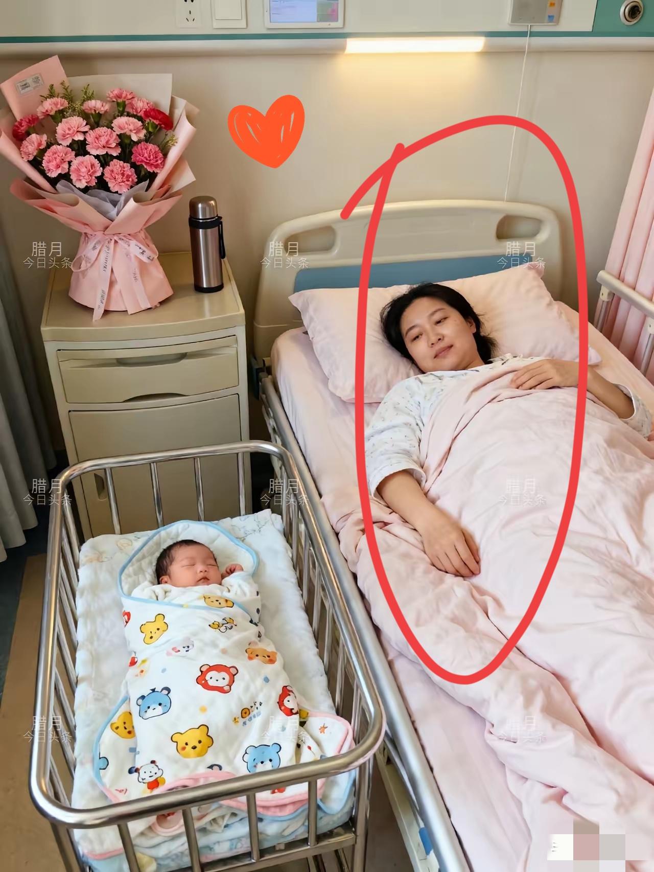 泪目了！​朋友家女儿生宝宝，昨天去医院看望，同病房还有一名产妇，我看到她震惊了，