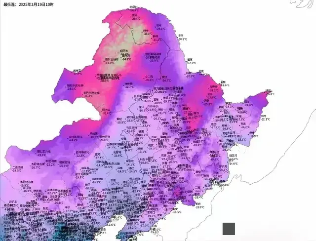 深紫色涡旋再度南下, 南方迎来连雨雪大范围升温酝酿