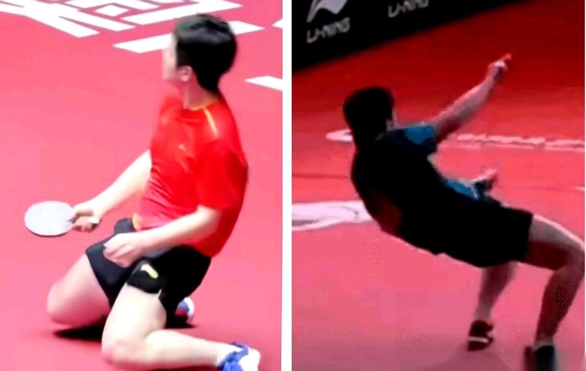 我跟你讲，我之前一直以为樊振东那些个神仙下腰接球，是天赋，是临场反应。就是那种