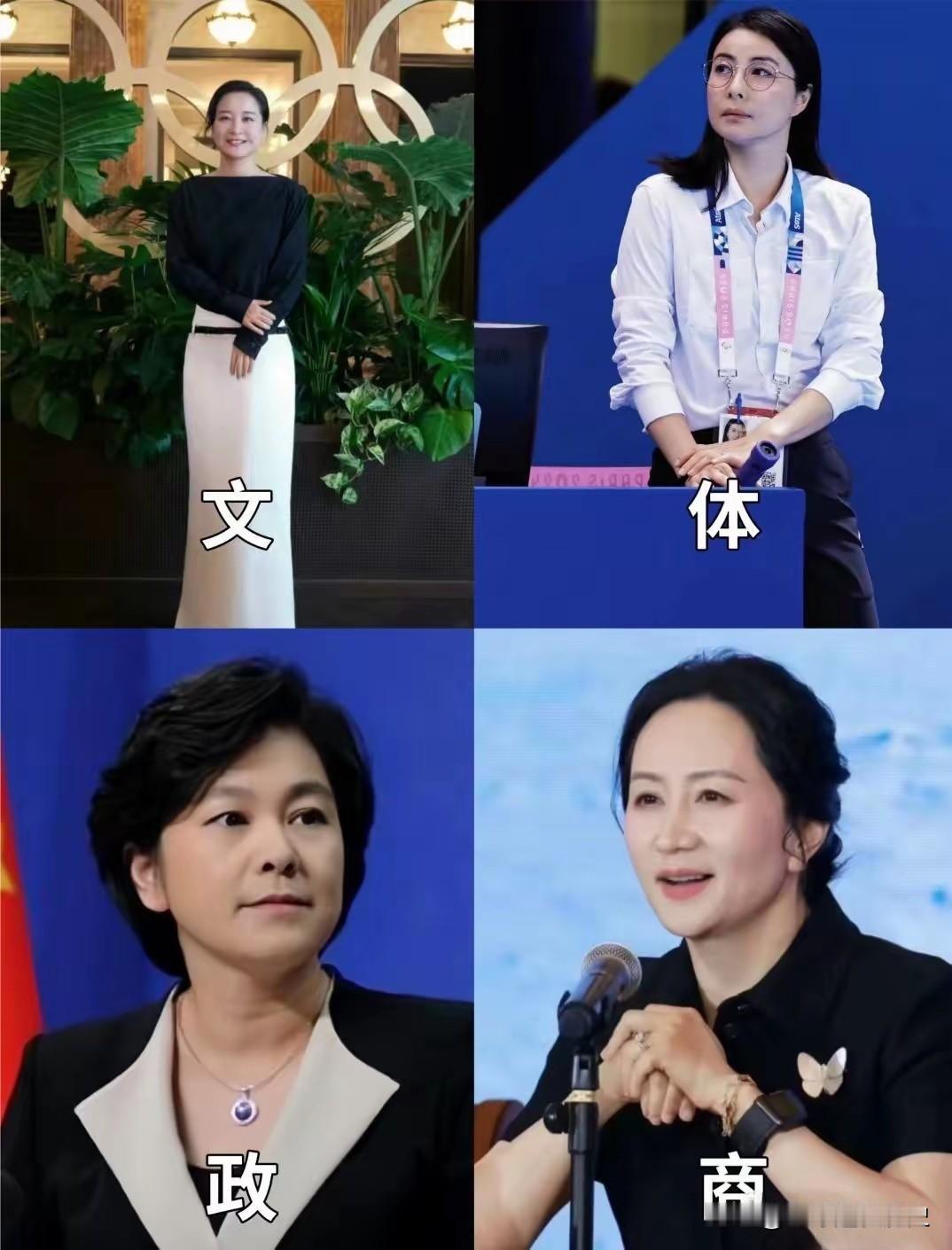 中国各个行业的女性翘楚，我想“文”这方面应该换成何奶奶会更好吧！各位觉得呢？
