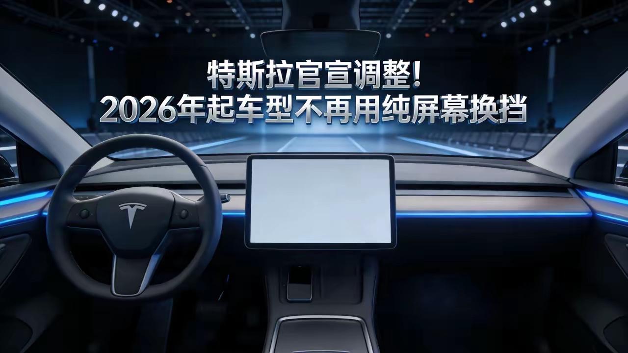 特斯拉宣称调整换挡方式，是不是中汽研啥的又更新国内的汽车法规了，不过屏幕换挡我是