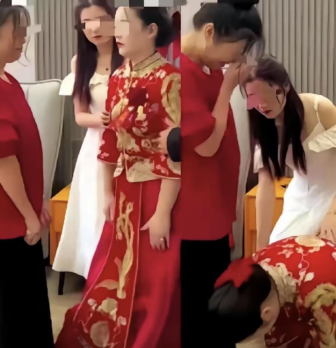 新娘化妆时问母亲彩礼在哪，没想到已被拿去给弟弟买房首付，当场哭花了妆。母亲说钱早