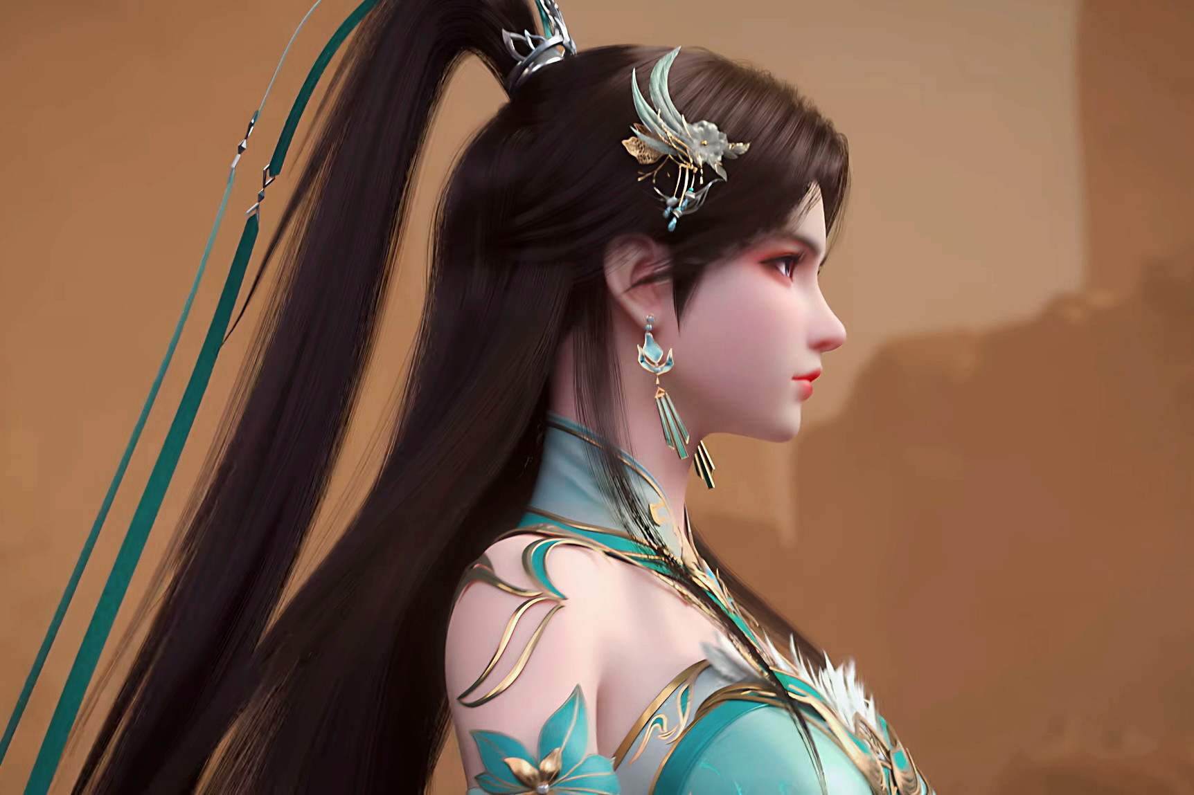 斗破苍穹动画国产动漫古薰儿Ⅱ截修美图身为古族大小姐，不仅父亲是古族族长，自