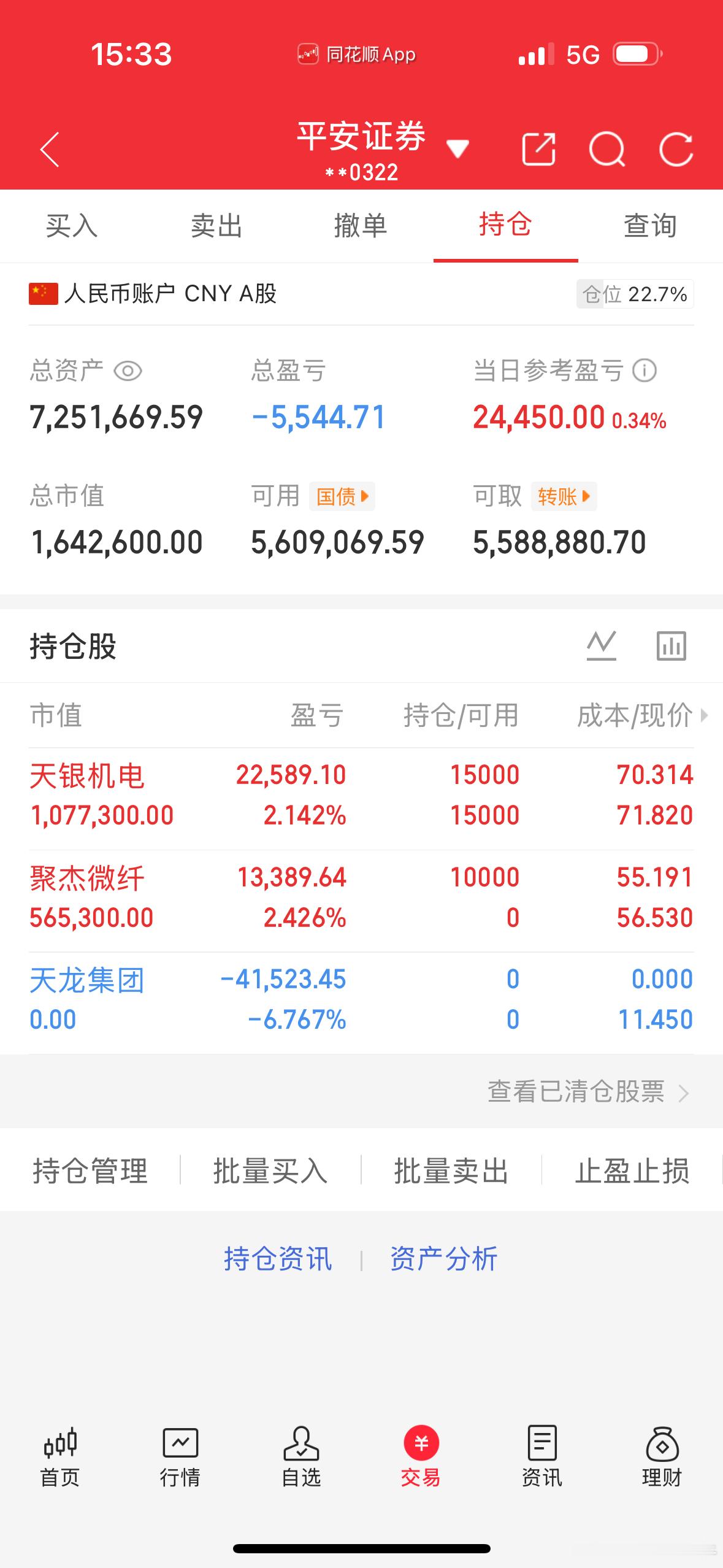 收工去喝茶今天一般般