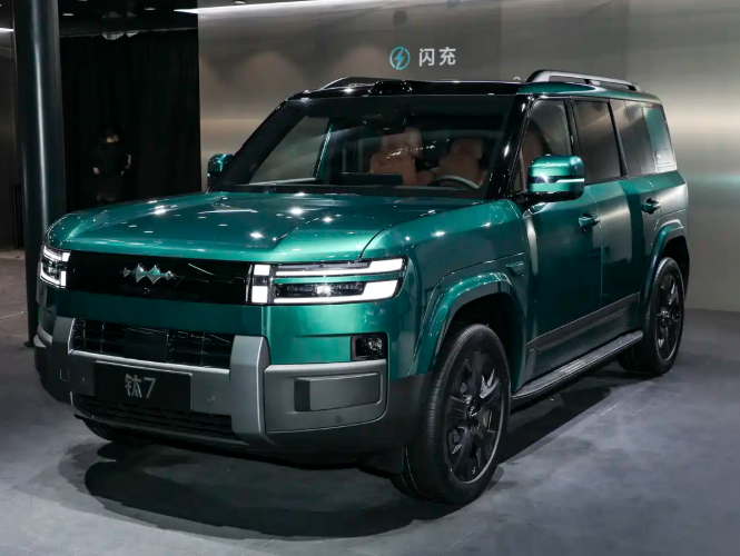 预售22万起方程豹钛7EV闪充版将于4月29日上市最高续航755km回顾新车，