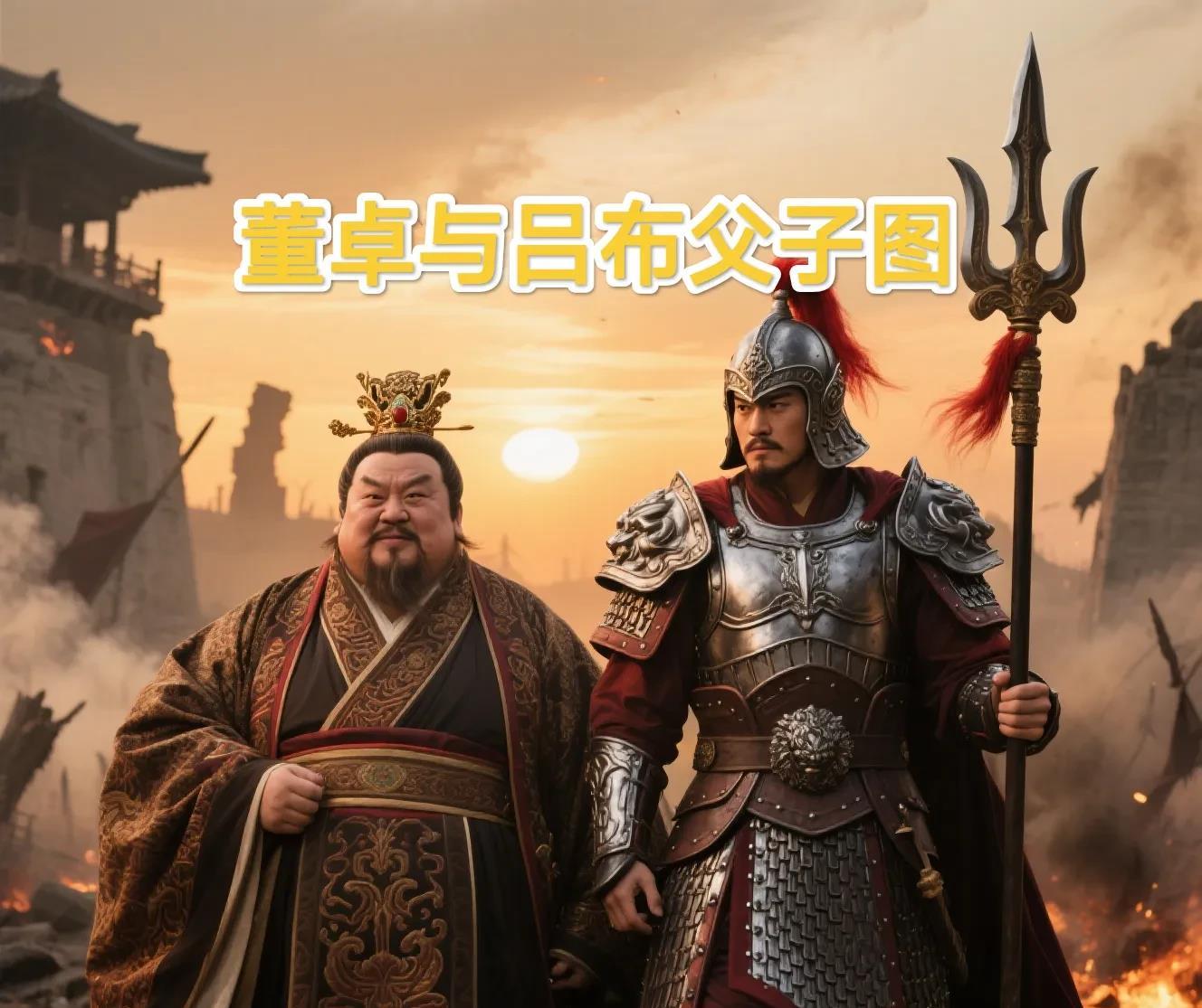 真可笑！勇而无谋，见利忘义的吕布被董卓说成不是一般人，还说得吕布可得天下。真是笑