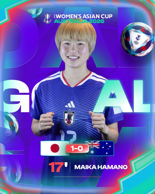 日本女足1比0澳大利亚女足日本女足亚洲杯4届3冠女足亚洲杯，日本女足1-0澳大