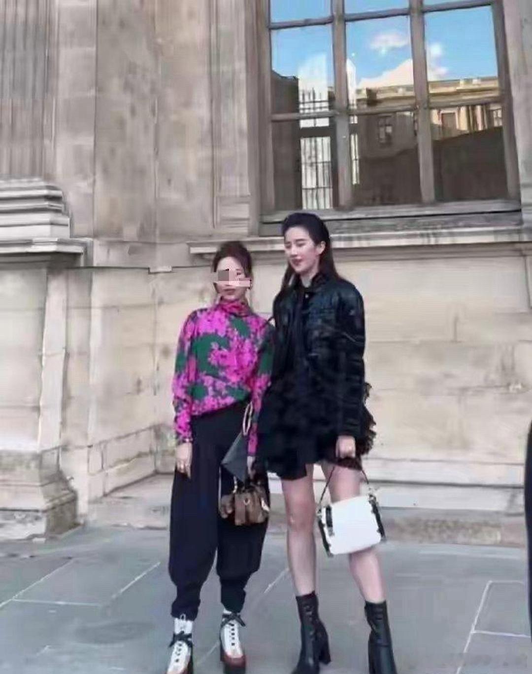 忽然对刘亦菲的身高有了新的认识。