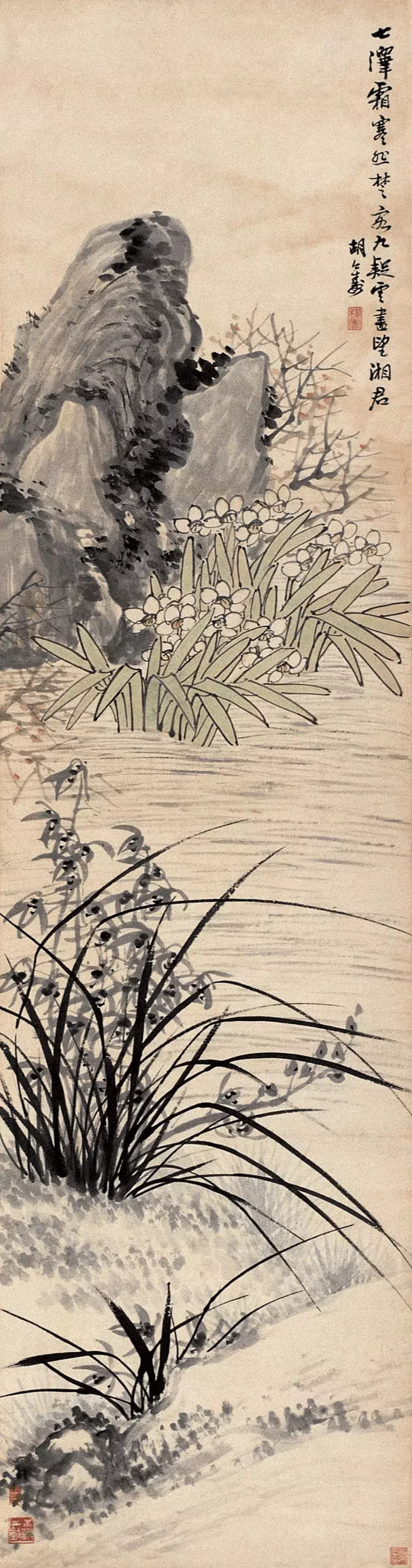 胡公寿:(1823—1886年)，华亭(今上海松江)人。初名远，号瘦鹤、小樵，