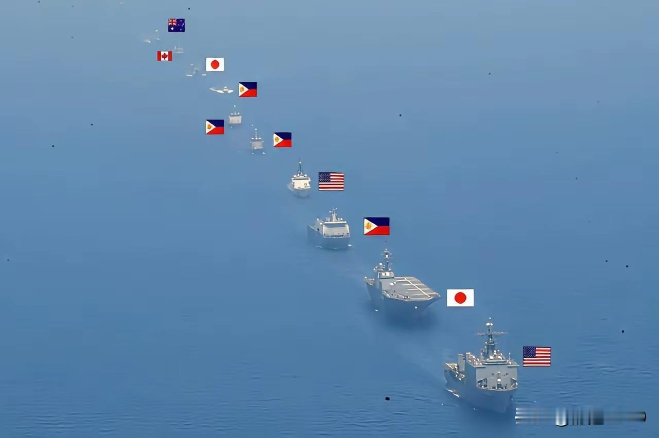 七国齐聚南海对华军演，表面声势惊人，实则战力欠佳，我军重兵沉稳亮剑近期，美、日