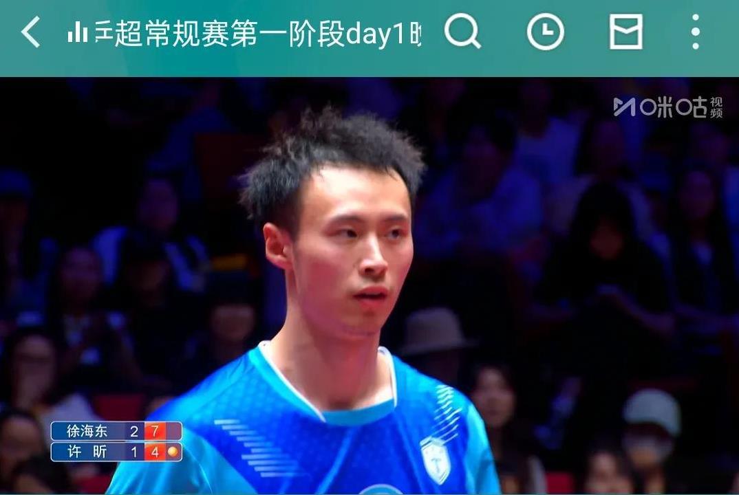 实话实说，乒超联赛你绝对想不到①徐海东是个意志品质很强的人，实力有，纠缠能力也