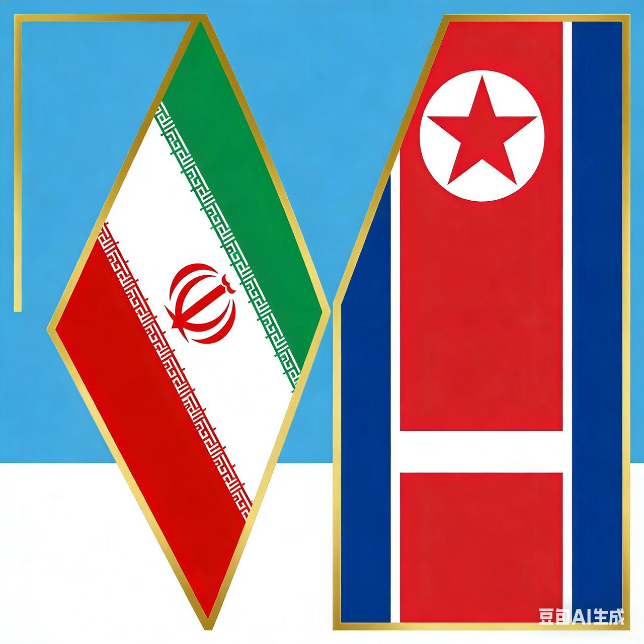 【❤️飞虎涂鸦2139】朝鲜与伊朗遭安理会全面制裁的国家♦目前，朝鲜与伊朗