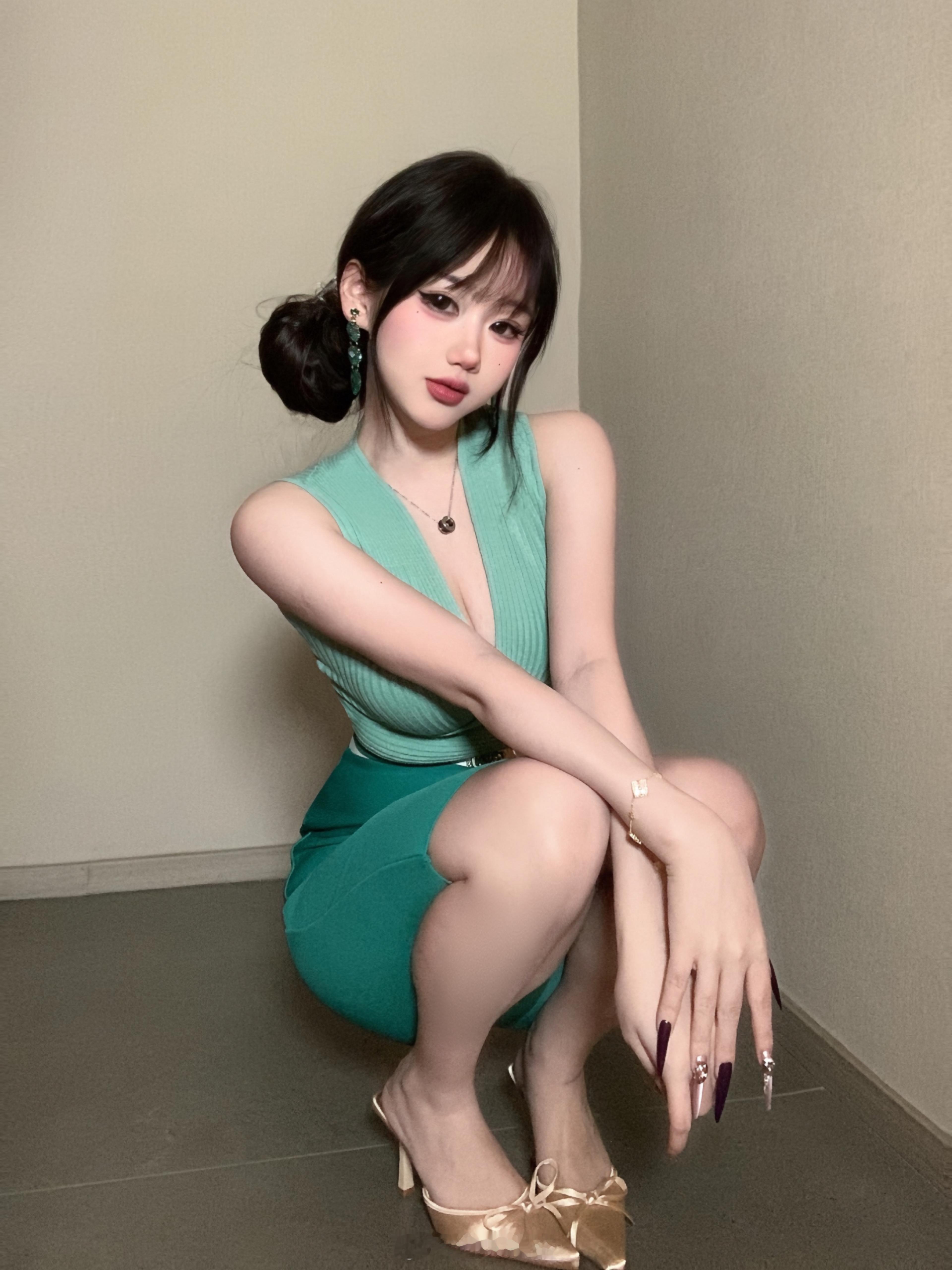 湖绿色​​​