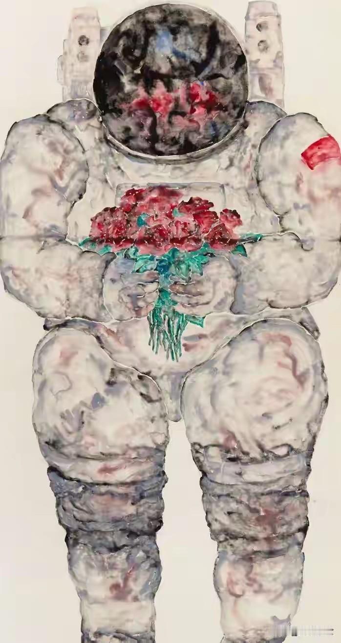 这画到底美不美、好不好？清华美院副教授画的这两幅画，要不看标题，你能看出来画的