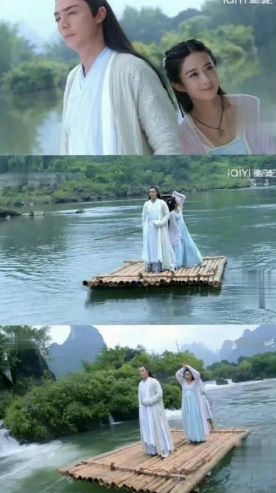 突然明白《花千骨》为什么能大爆了，八年前的仙偶VS八年后的仙偶，同样的山水背景…