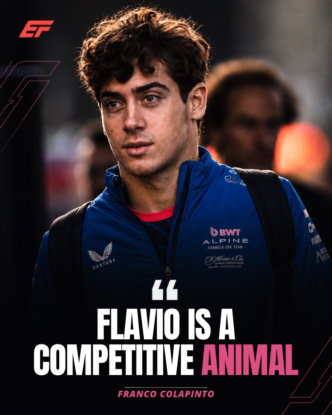 F1弗兰科·科拉平托透露：即使Alpine车队取得了不错的成绩，想要让弗拉维奥