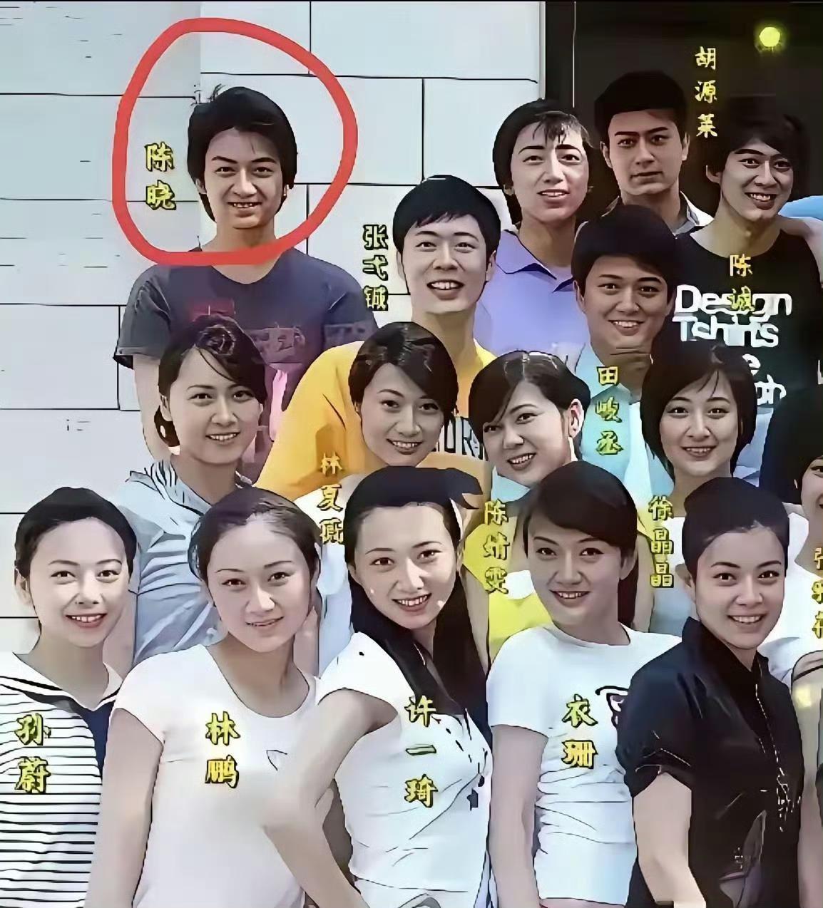 属于是一个班就红了一个陈晓，很好奇电影学院毕业没红的那些人都在做什么行业？​