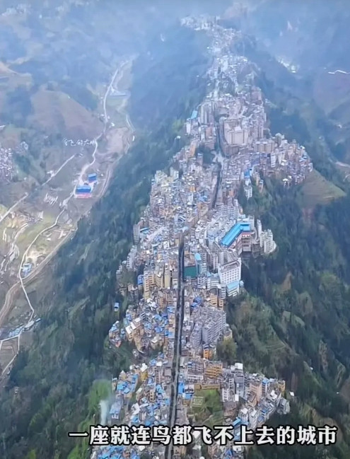 山顶上的一幕，不得不承认，太壮观了吧。[赞][赞][赞][赞]