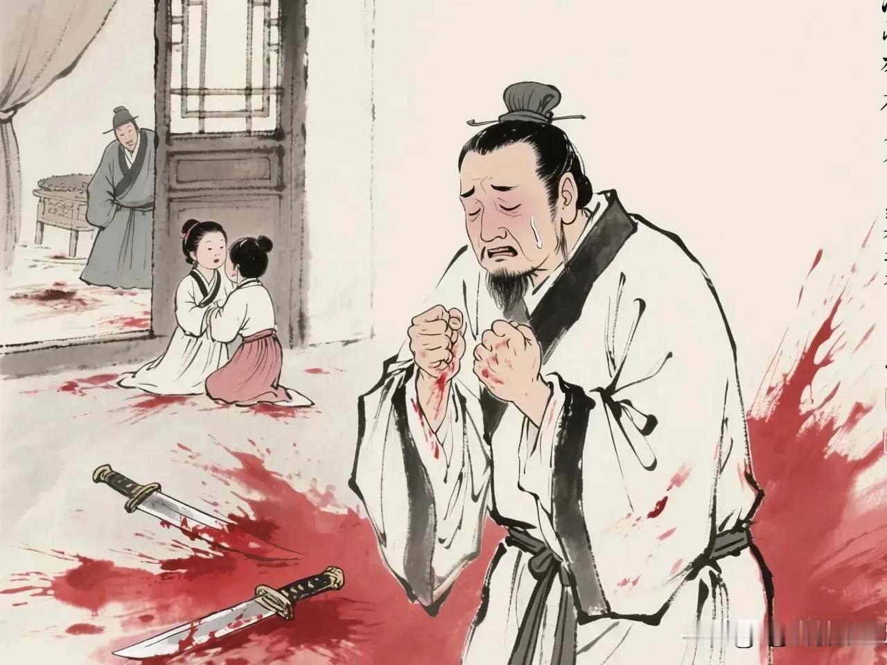 德佑元年，潭州知府李芾的家被浓烈的血腥气包裹，心腹沈忠把他妻儿老小灌醉后砍死，然