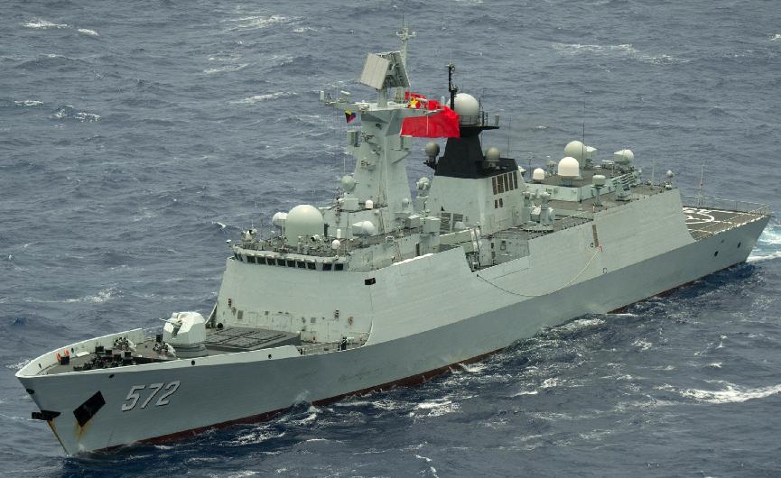 最新054A护卫舰大变样，标配直-20反潜机，100毫米“馒头炮”亮相