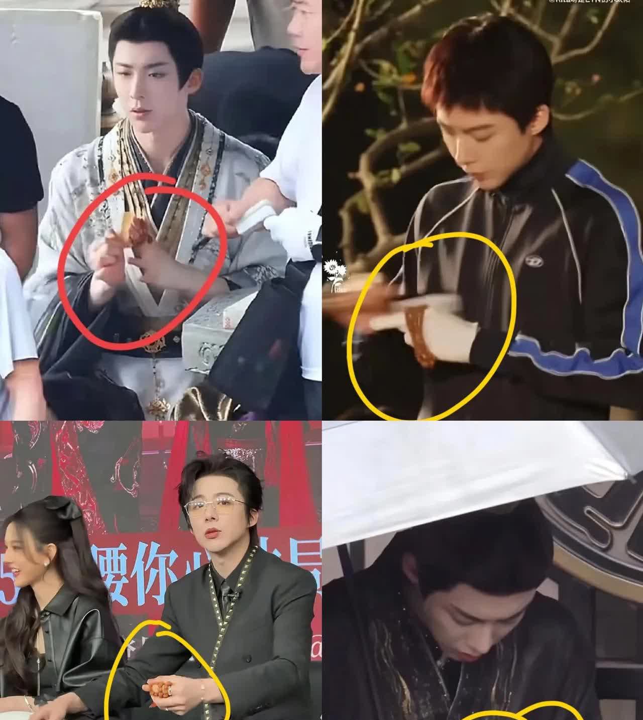 终于理解了为啥刘宇宁这么热爱盘串原因真的没那么复杂，因为盘串对他而言，不