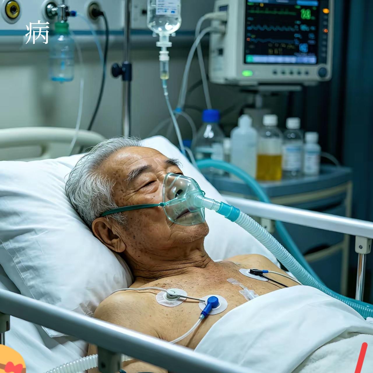 老人进ICU，真的大概率很难全身而退吗？发现没，医院里头，那种七八十岁的老