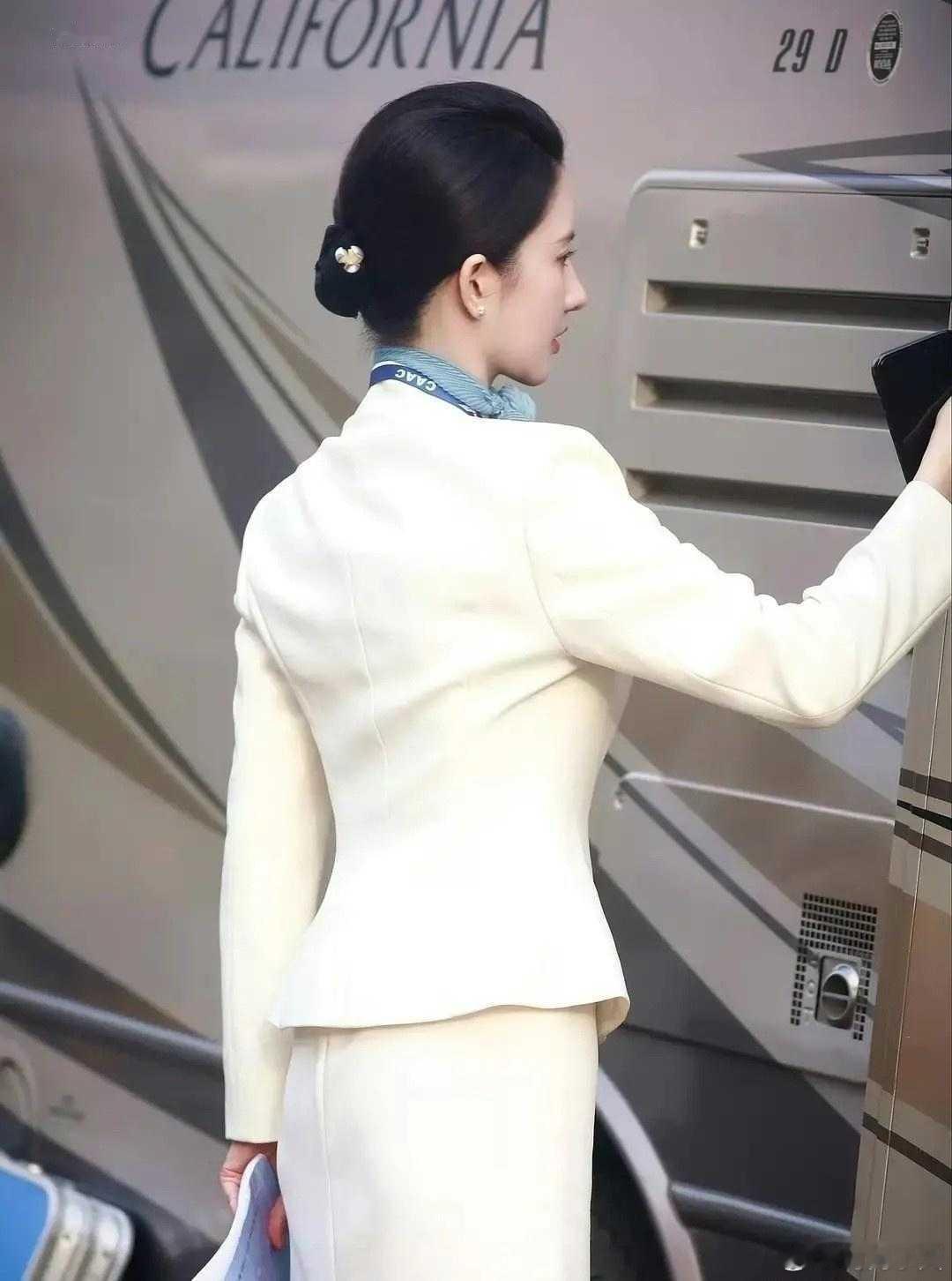 大家有见过比刘些宁更美的空姐吗？我反正没见过，身材比她好的到挺多。