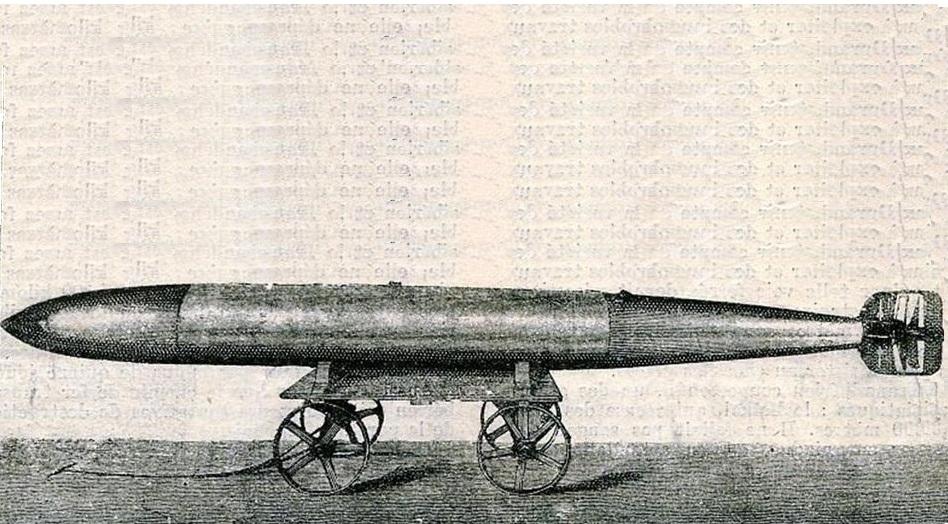 【早期鱼雷的困境与魅力】1866年，英国工程师罗伯特・怀特黑德发明了世界上第一