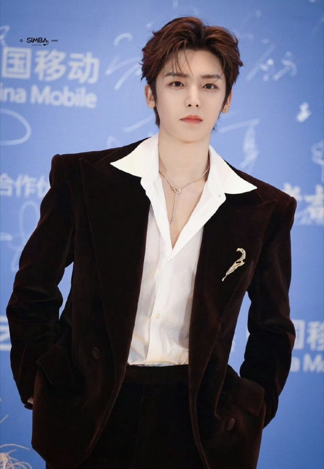 尖叫之夜男明星造型出图尖叫之夜红毯主持人按我的审美，刘宇宁，侯明昊，邓为，张凌