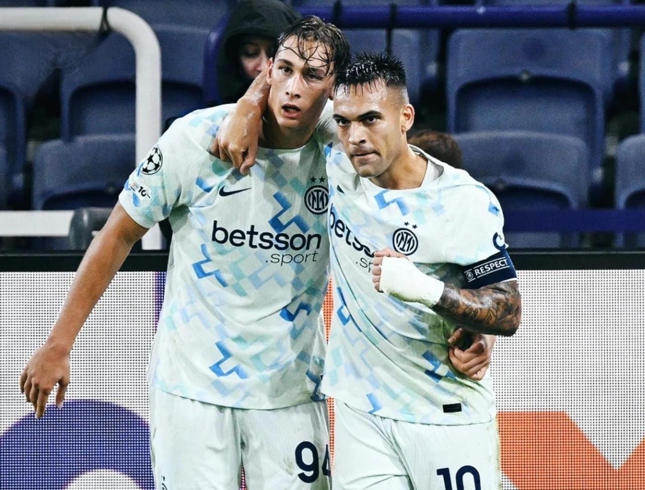 国米首发:皮奥+劳塔罗!根据天空体育最新的主力阵容预测,防线徳弗赖回归阿切尔比轮