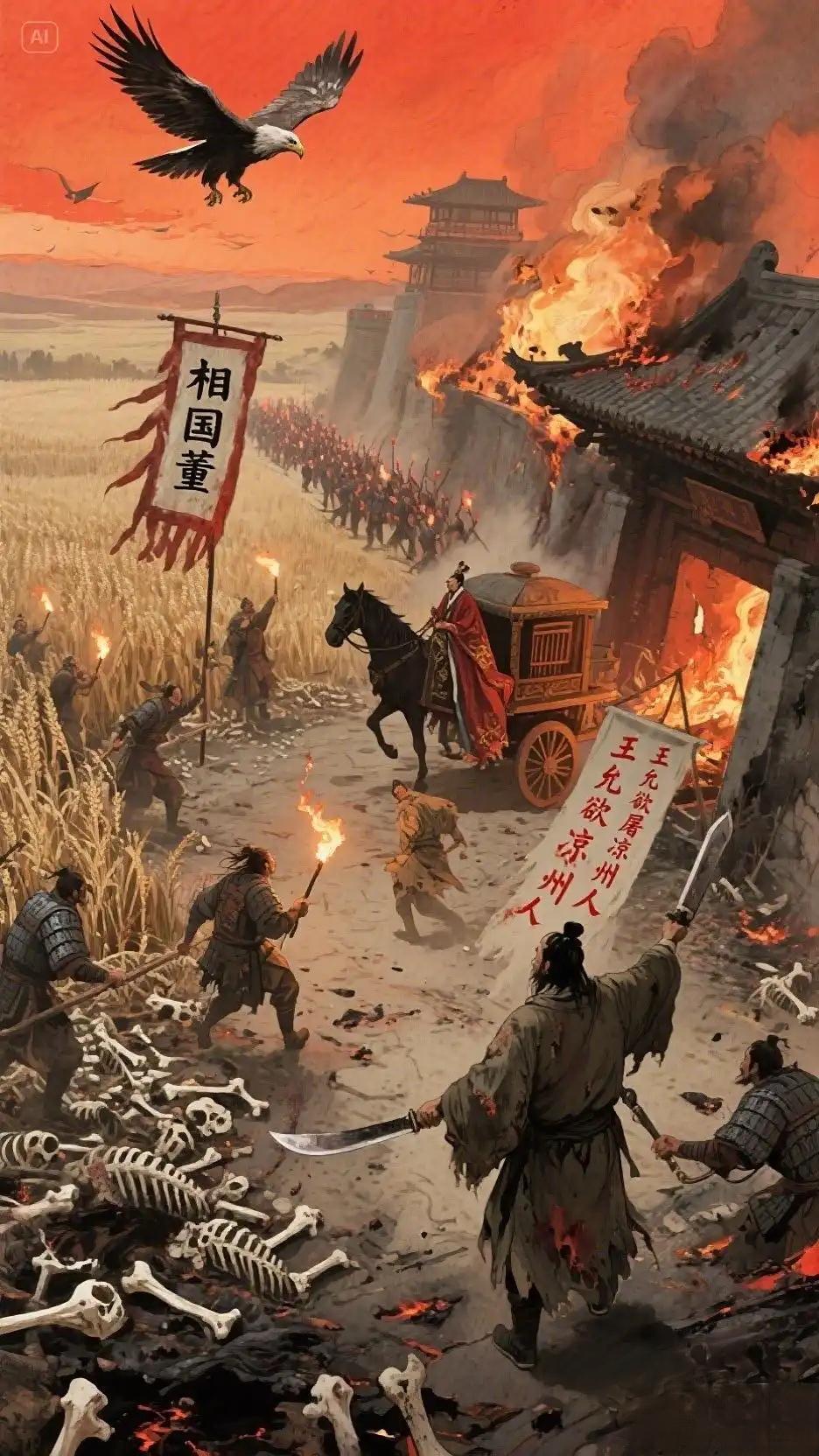 李傕郭汜的叛兵围困长安！王允不断给大家鼓劲："顶多坚持一个月，关东方面的援军准到