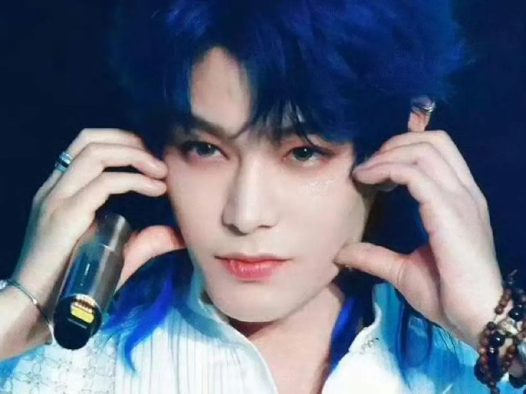 男星蓝发造型合集​​​