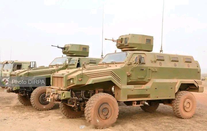 兵器影像马里军队装备的中国造CS/VP14防地雷反伏击装甲车辆和VN22B轮式